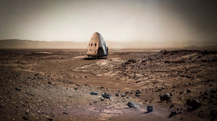 Firma SpaceX will unbemanntes Raumschiff zum Mars schickt